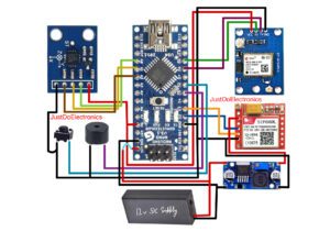 Vehicle Accident Alert System Using Arduino