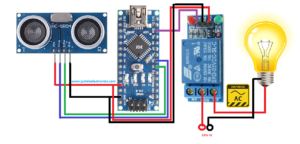 Arduino Ultersonic And relay