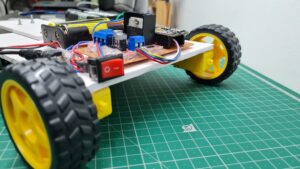 Grass Cutting Robot With ESP8266 And Blynk 9
