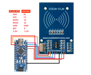 Rc 522 Rfid Interfacing with arduino