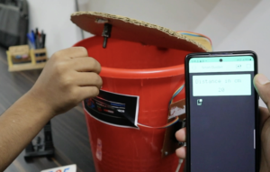 Smart Dustbin With New Blynk App 4