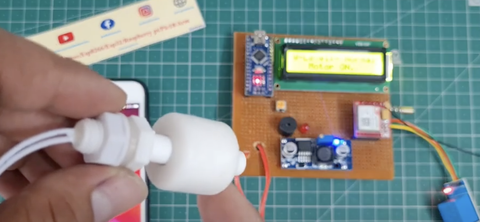 GSM Based Water Level Monitoring System Using Arduino