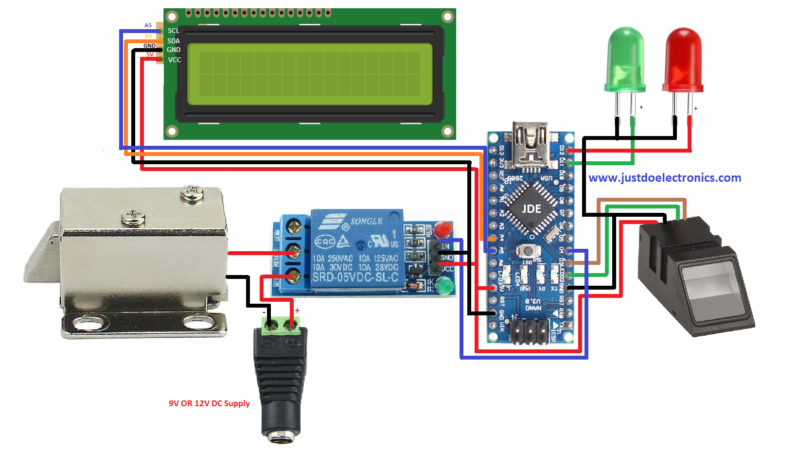Fingerprint Door Lock System