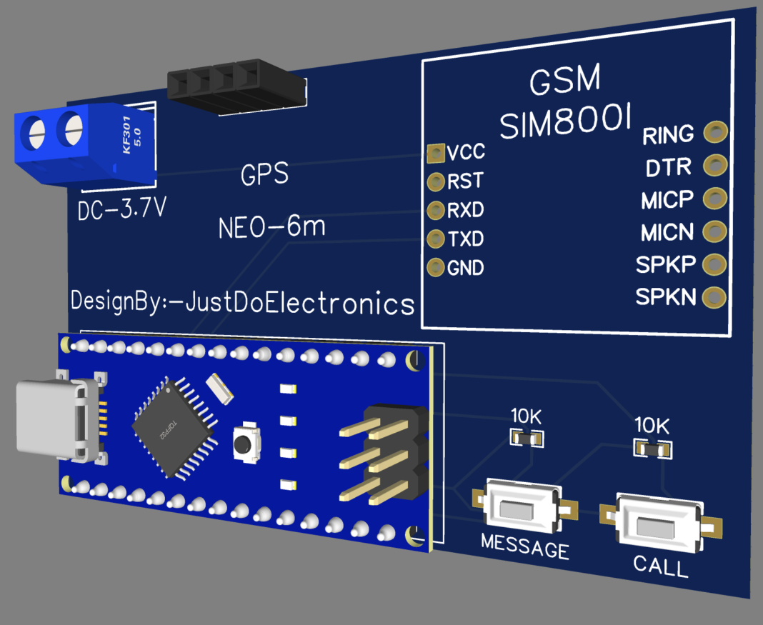 Build Your Smart GPS Tracker System Using Arduino