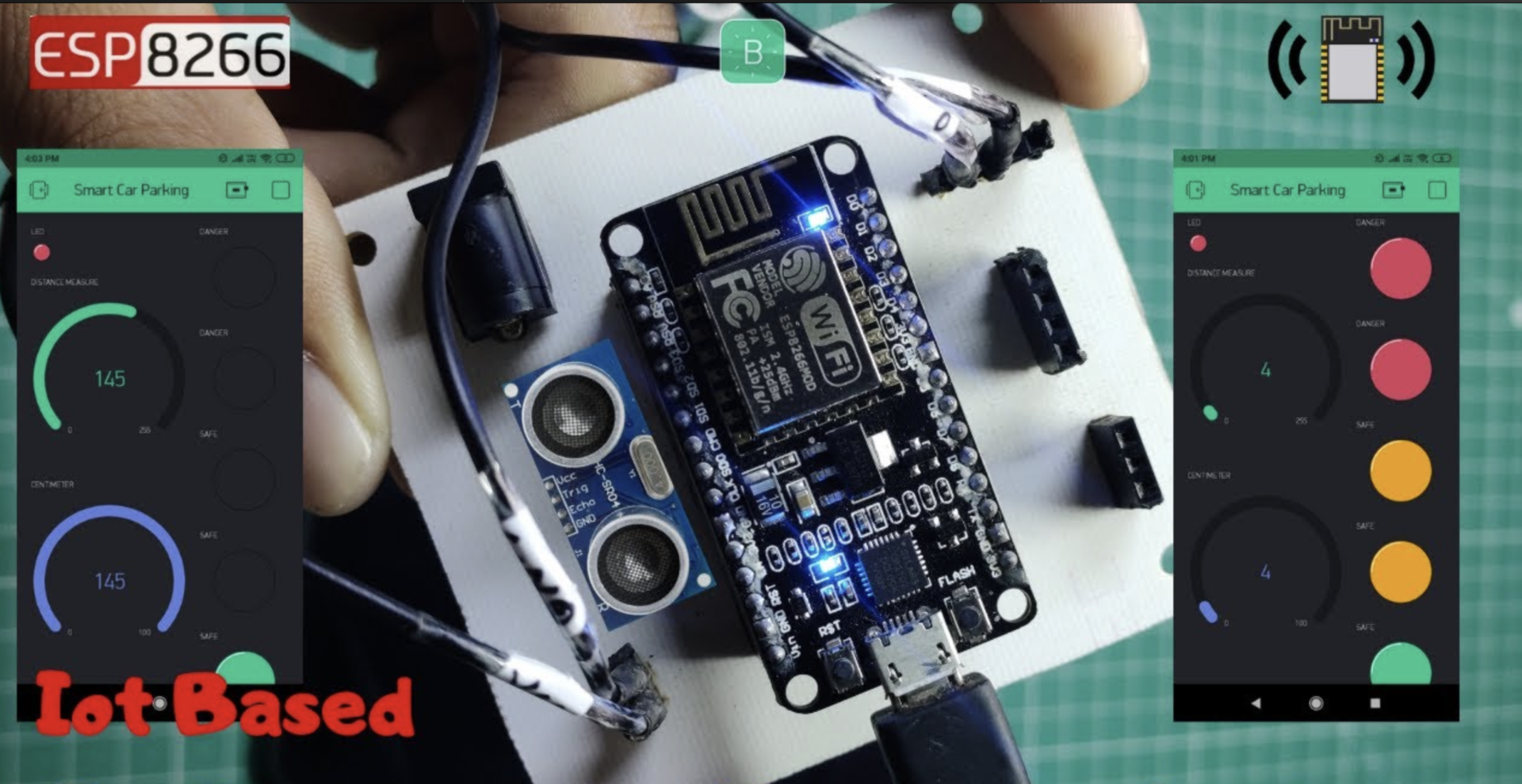 IoT Based Vehicle Parking With ESP8266