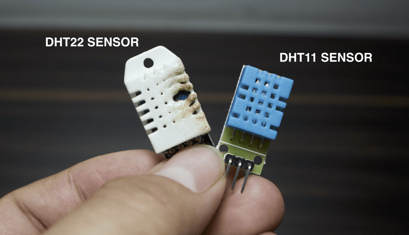 ESP32 DHT11 Temperature And Humidity Sensor