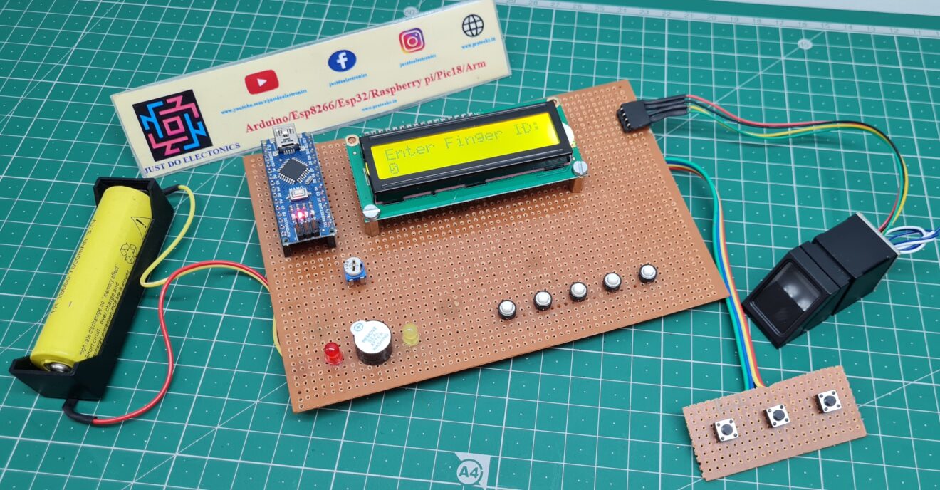 Fingerprint Based Voting System Using Arduino