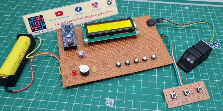 Fingerprint Based Voting System Using Arduino