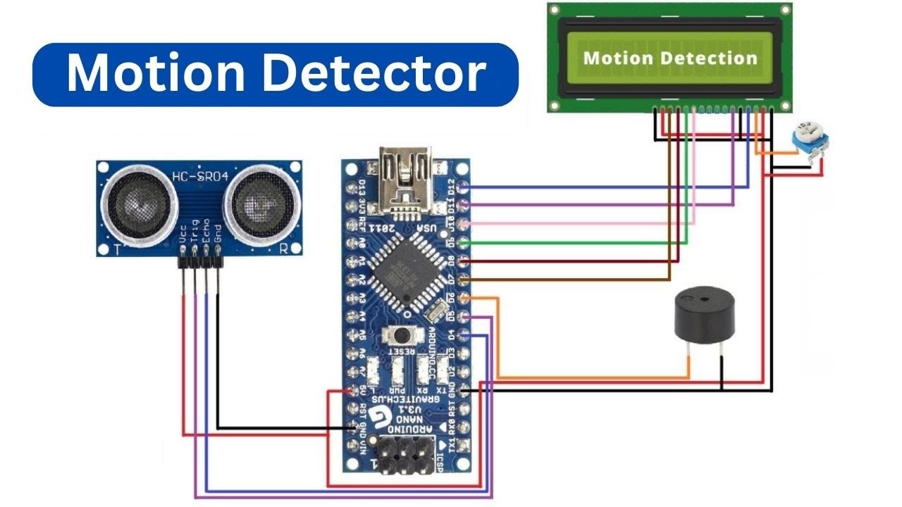 Motion Detection Using Ultrasonic Sensor 4914