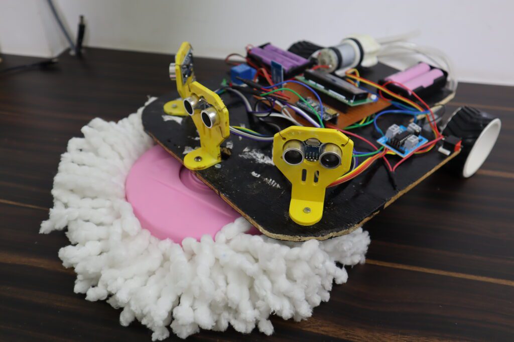 Floor Cleaning Robot Using Arduino