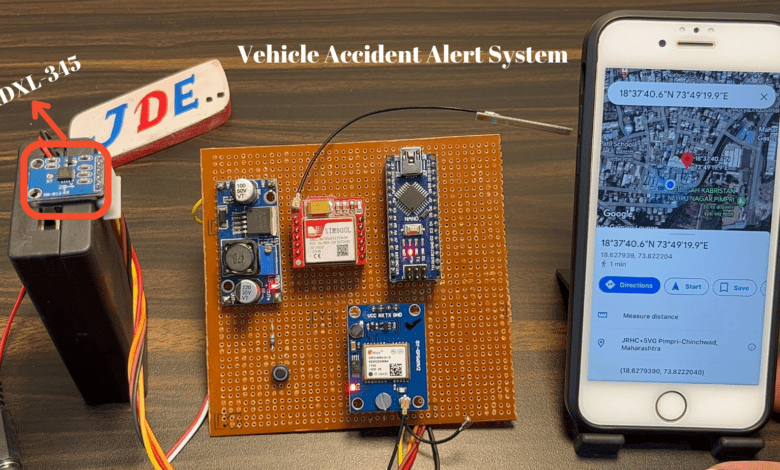 Vehicle Accident Alert System